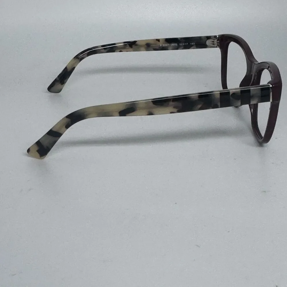 BURBERRY B 2227 3602 52mm Burgundy Cat Eye Women's Eyeglasses Frame H15668 - Picture 4 of 7